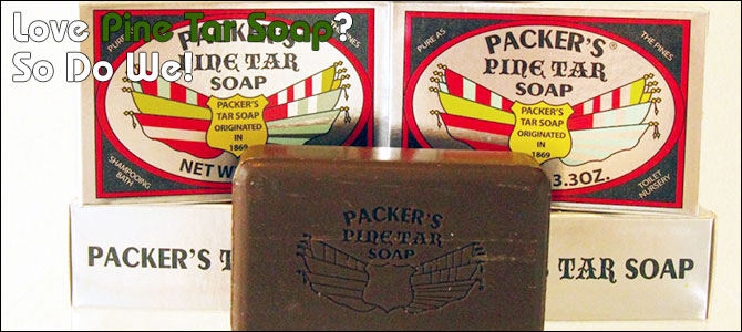 packers pine tar soap